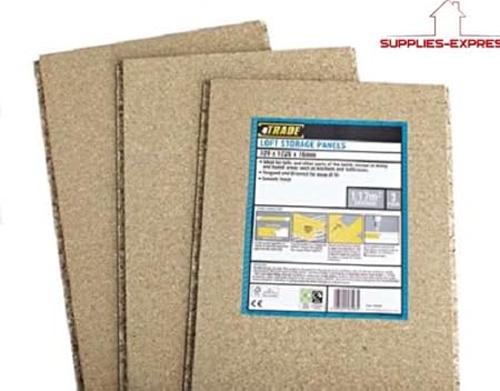 Chipboard Tongue And Grooved Loft Flooring Panel 18mm X 1220mm X