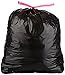 AmazonBasics 30 Gallon Large Trash Bag with Draw Strings, 1.2 mil, 120-Count primary