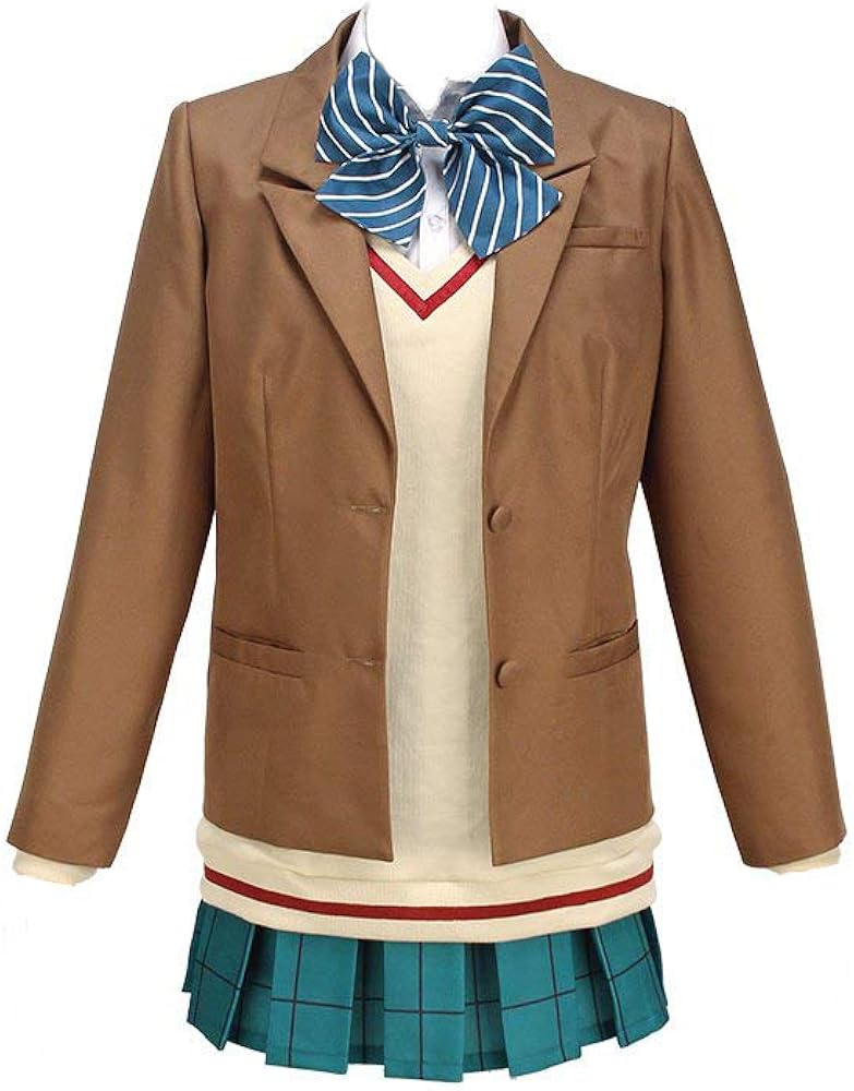 Amazon Com Cosonsen The Anonymous Noise Nino Arisugawa Cosplay Costume Uniform Clothing