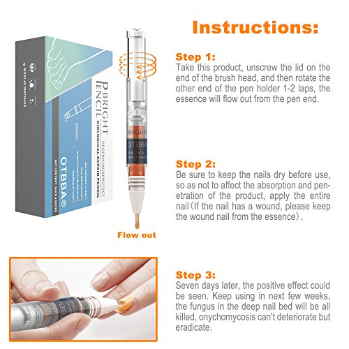 OTBBA Toenails & Fingernails Repair, Toenails Treatment Pens, Effective Personal Care Supply, 4 Pcs (4)