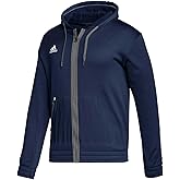 adidas Men's Team Issue Full-Zip Hoodie Navy | Gray XL