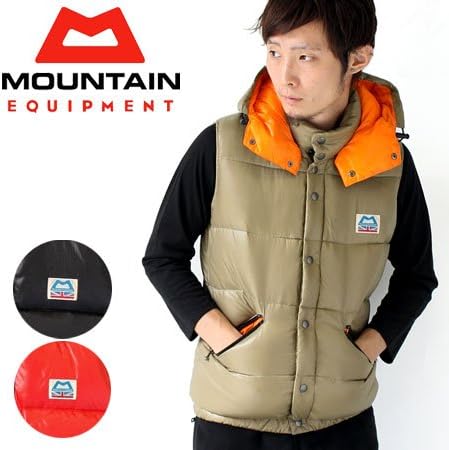 Amazon Co Jp マウンテンイクイップメント Mountain Equipment Retrolightlinevest レトロライトライン ダウンベスト M カーキ 服 ファッション小物