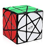 D-FantiX Qiyi Pentacle Cube, Qiyi Speed Cube Magic Cube Puzzle Black