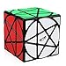 D-FantiX Qiyi Pentacle Cube, Qiyi Speed Cube Magic Cube Puzzle Black