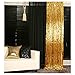 ShinyBeauty Gold-Sequin BACKDROP-2FTx8FT 1PC Sequin Photo Backdrop,Photo Booth Background,Sequence Christmas Backdrop Curtain Gold Curtain 2FTX8FT 1 Panel