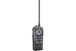 Icom IC-M37 31 USA VHF Marine Transceiver Radio with Float'n Flash, 6-Watt