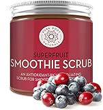 Blueberry Oxygen Facial Scrub - Loaded with Antioxidants for Facial Rejuvenation - Best Facial Scrub and Exfoliator for Skin Renewal and Anti-Aging - Expert Blend with Organic Ingredients (1 Pack)