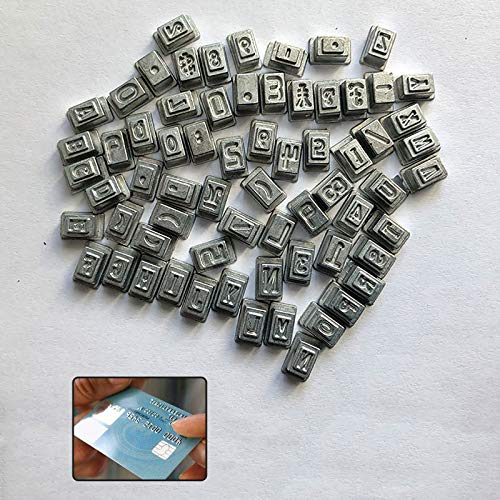 KIMTEM Manual Embossing Machine, Card Embosser Printer for PVC Credit Card/Gift Card Embossing