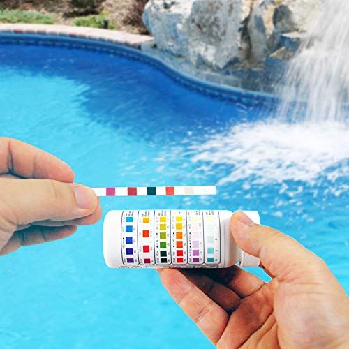 YESREKA Spa Test Strips For Hot Tubs 6 in 1Hot Tub Testing Strips for