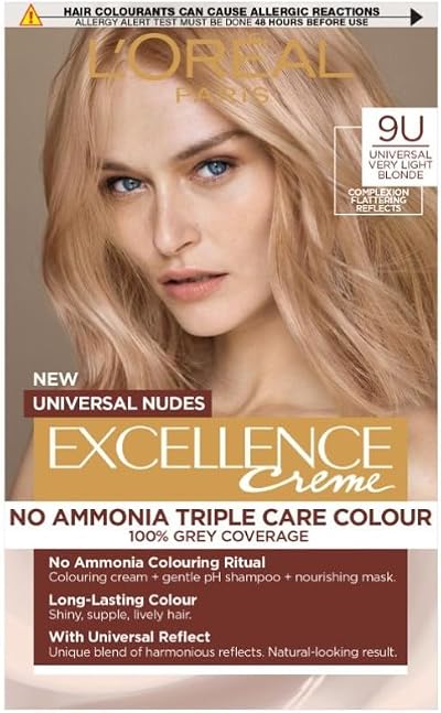 L'Oréal Paris Excellence Universal Nudes 9U Blonde Ammonia-Free