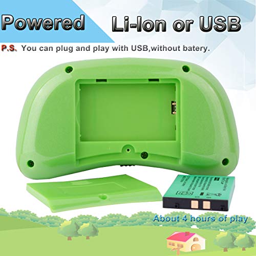 Beico Kids Handheld Games, Built in 260 Old Style Classic Video Retro Games Can Plug & Play on TV 2.5" Arcade Electronic Gaming System Birthday Present for Children (Green) - Thumbnail 4