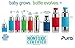 Pura Kiki Tall Silicone Sleeve for Bottle - Plastic-Free, Medical-Grade, Promotes Grip Handle, Protection & Insulation Compatible w/Pura Stainless Bottles 9oz & 11oz - Pink