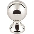 Top Knobs TK801PN Serene Collection 1" Kara Knob, Polished Nickel