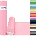Vanhench 17.5"×963" (80 1/4FT) Pink Wrapping Paper Roll, Bulletin Board Paper, Color Kraft Paper Roll for Art Crafts, Wedding, Birthday, Mothers Day Gifts, Bouquet Flower Wrapping
