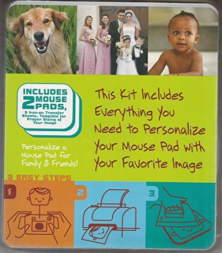 Personalize Your Mouse Pad Kit - (2) Mouse Pads