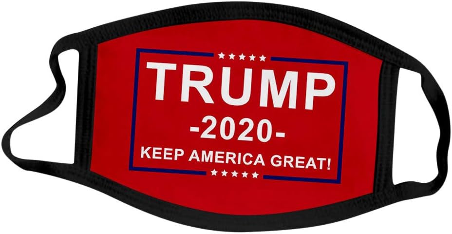 Trump Face_Mask | Safety Reusable & Washable Anti Dust Mouth Fashion Balaclava Cover | Breathable Bandana with Carbon Filter Slot | kids Outdoor Indoor