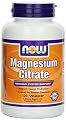 Now Foods Magnesium Citrate 500 mg Veg-capsules,