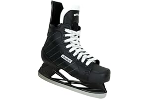 Riedell Bruin Classic Hockey Ice Skates - Durable, Comfortable Ice Hockey Skates for Men and Women with Rugged Foam-Padded Up