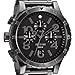 Nixon 48-20 Black Dial Smoke-Tone SS Chronograph Quartz Men's Watch A486-632