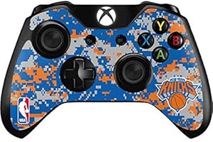 Skinit Decal Gaming Skin Compatible with Xbox One Controller - Officially Licensed NBA New York Knicks Digi Camo Design
