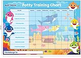 Paper Projects Baby Shark Potty Training Chart 56 Sparkly Stickers Wipe Clean view 6