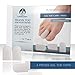 Dr. Frederick's Original 4 Piece Gel Toe Caps - Prevents Callus & Blistering - For Men and Women - Small