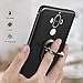 EINFAGOOD Case for Huawei Mate 10 Pro with Metal Ring, Cover for Huawei Mate 10 Pro, Soft TPU Cover Protection Camera, Shockproof, Waterproof, Anti-Sweat, Anti-Fingerprint
