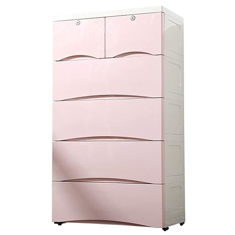 Wangyong 5 Layer Chest Of Drawers Plastic Drawer Storage Cabinet
