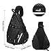 SEEU 32L Oversized Sling Bag Backpack, Crossbody Bag Gym Backpack Outdoor Hiking Travel Bag for Men Women Kids