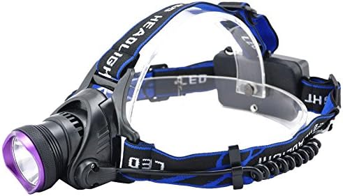 Diyueol LED Headlamp,Super Bright CREE XM-L T6 Bike light 3 Modes Headlight with 18650 Rechargeable Batteries+AC Charger+Car Charger for Outdoor Running Camping Fishing Walking