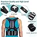 Back Brace Posture Corrector - Back Support Belt with Fully Adjustable Straps Relief Lower & Upper Back Pain, Improve Posture & Provides Lumbar Support - Fit for Men & Women L(30''-36''Waist)
