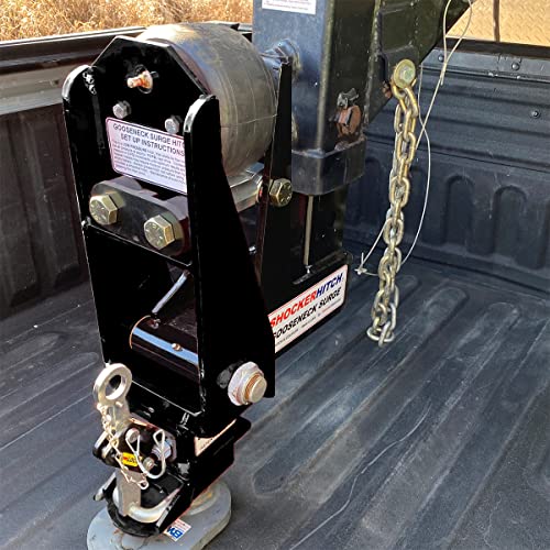 Shocker Gooseneck Air Hitch & Coupler for PJ Trailer, Square 4