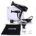 PARWIN PRO 1875W Super Negative Ion 2 Speed 3 Heat Settings Ionic Hair Dryer with DC Motor Piano Painting Blow Dryer, Black