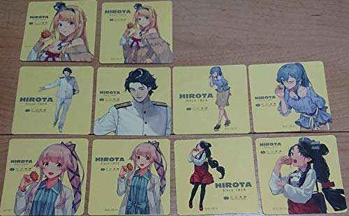 ヒロタ 艦これ ステッカー B07r1s1g3c コラボ 艦隊これくしょん コンプ 全10種 シール アニメ萌えグッズ 同梱不可 Hotelruralelcamino Es