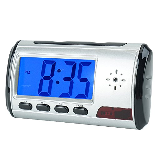 Toughsty™ 8GB Hidden Camera Clock Motion Activated Video Recorder Mini