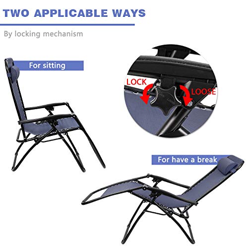 3 Homall+Gravity+Adjustable+Folding+Outdoor