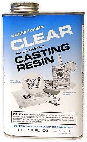 Environmental Tech Castin' Craft Clear Casting Resin 16 oz. can by Environmental Tech