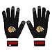 '47 NHL Chicago Blackhawks Jumble Gloves, One Size, Black