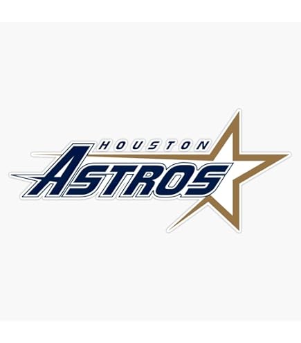 Houston Astros Removable & Reusable Car Decal - 5x6 Inch Multi-Use Vinyl Sticker - View #12