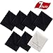 Microfiber Glass Cleaning Cloth, MOSSLIAN 6x7 inch (6 Pack+1 Free) Cleaner Wipes Fabric to Clean Camera Lens, Eyeglasses, iPad, iPhone, Tablet, Cell Phone, Macbook, Laptop, Touch Screen