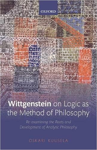 Book Cover for Wittgenstein on Logic as the Method of Philosophy: Re-examining the Roots and Development of Analytic Philosophy