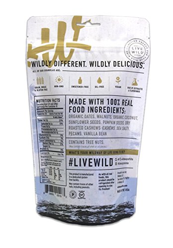 Wildway Vegan Granola | Variety | Certified Gluten Free Granola Breakfast Cereal, Low Carb Snack | Grain-Free, Paleo… - Image 5