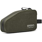 Brooks England Scape Top Tube Bag, Cycling and Gravel Bag, Mud Green, One Size
