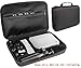 Featured Projector Case for WOWOTO H8 Video Projector, Slim desgin with smart dividers for comparts for H8, Remote Controller, adapter, Mini tripod Tablet stand, cables and other accessories