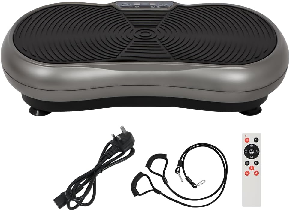 Panana Vibration Plate Exercise Machine 10 Programs 99 Levels 120kg