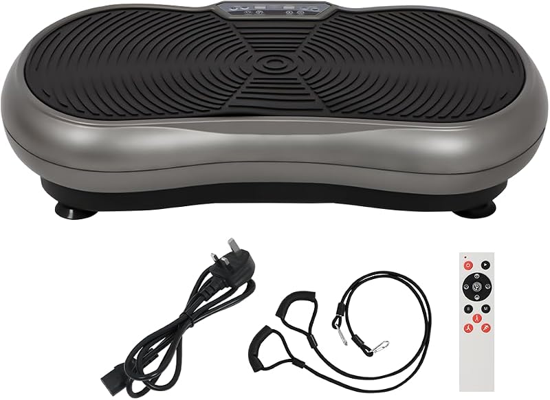 Panana Vibration Plate Exercise Machine 10 Programs 99 Levels 120kg