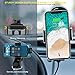 ZeeHoo Wireless Car Charger,10W Qi Fast Charging Auto-Clamping Car Mount,Windshield Dash Air Vent Phone Holder Compatible iPhone 11/11 Pro Max/Xs MAX/XS/X/8/,Samsung S10/S9/S8 (Dark Silver)