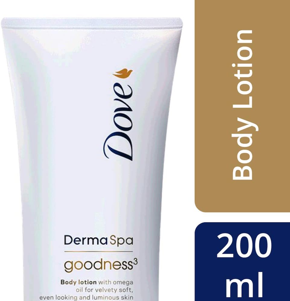 dove spa goodness body lotion