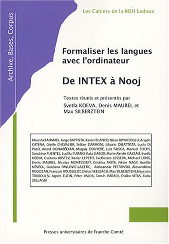 Formaliser les langues avec l'ordinateur