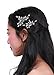 Missgrace Bridal Rhinestone Super Glitter Hair Pins Small Charming Headpiece Wedding Hair accessories-Women Hair Accessory For Wedding and Party (Pack Of 2)